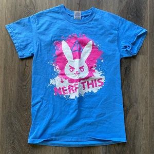 Overwatch Dva Tee Sz Small